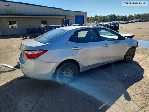 2T1BURHE6FC464393 — 2015 Toyota Corolla, фото 3 с аукциона Copart, Передняя часть