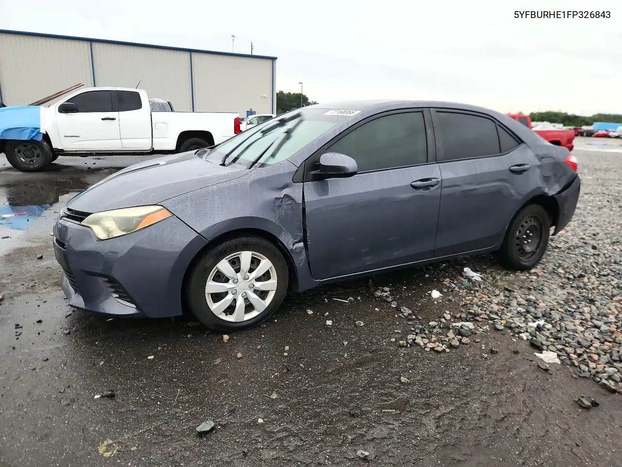 2015 Toyota Corolla Le VIN 5YFBURHE1FP326843 фото 1