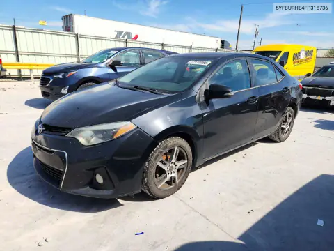 2015 Toyota Corolla S VIN 5YFBURHE4FP318736 фото 1