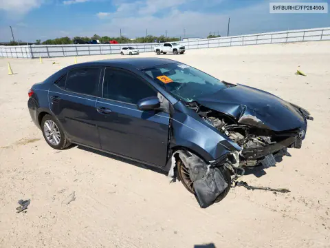 2015 Toyota Corolla Le Plus VIN 5YFBURHE7FP284906 фото 4