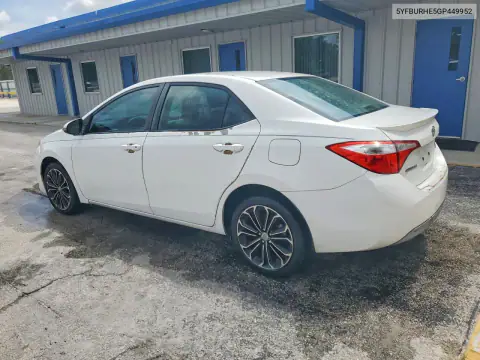 2016 Toyota Corolla S Plus VIN 5YFBURHE5GP449952 фото 2