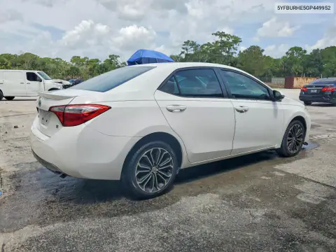 2016 Toyota Corolla S Plus VIN 5YFBURHE5GP449952 фото 3
