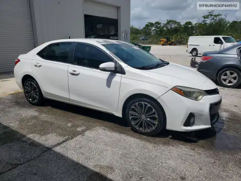 2016 Toyota Corolla S Plus VIN 5YFBURHE5GP449952 фото 4