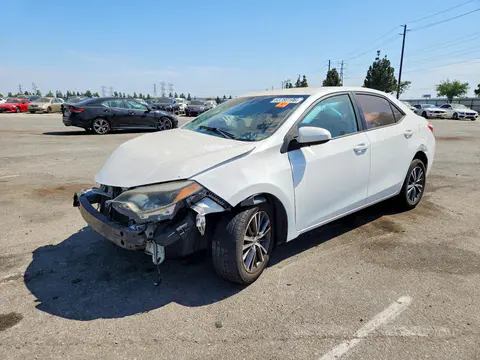 5YFBURHE7GP437057 — 2016 Toyota Corolla, Передняя часть (Front End), фото до ремонта