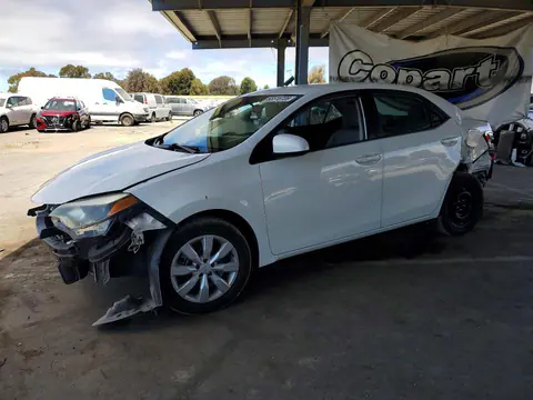 5YFBURHE0GP459725 — 2016 Toyota Corolla, Передняя часть (Front End), фото до ремонта