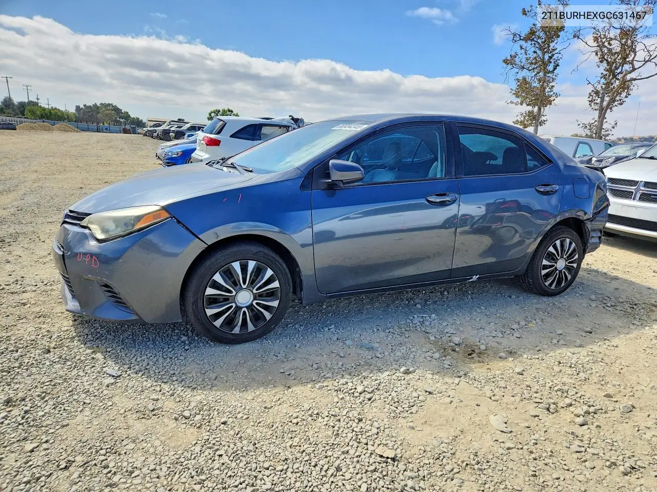 2016 Toyota Corolla Le VIN 2T1BURHEXGC631467 фото 1