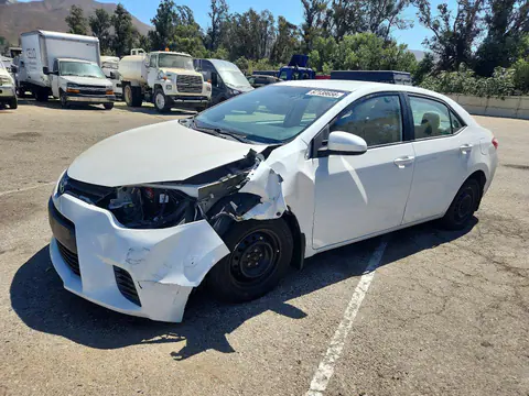 5YFBPRHE7GP548344 — 2016 Toyota Corolla, Передняя часть (Front End), фото до ремонта