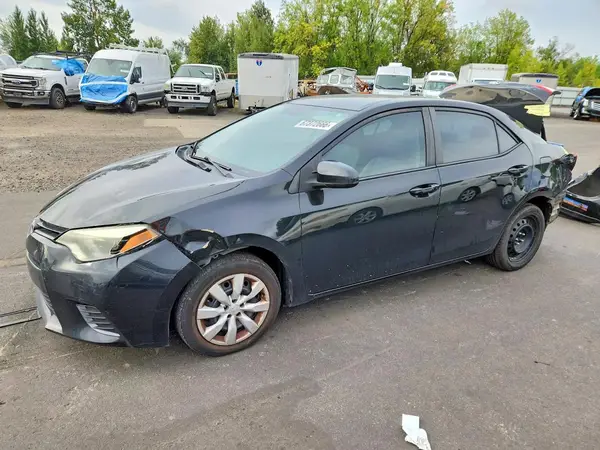 5YFBURHE4GP436111 — 2016 Toyota Corolla, Задняя часть (Rear End), фото до ремонта