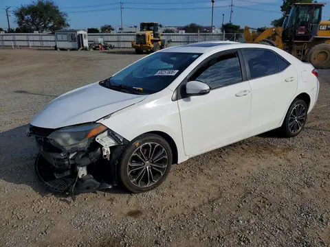 5YFBURHEXGP558178 — 2016 Toyota Corolla, Передняя часть (Front End), фото до ремонта
