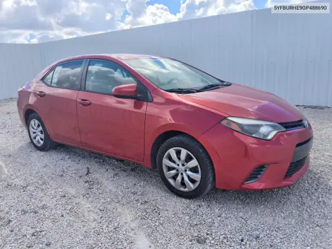 2016 Toyota Corolla Le VIN 5YFBURHE9GP488690 фото 4