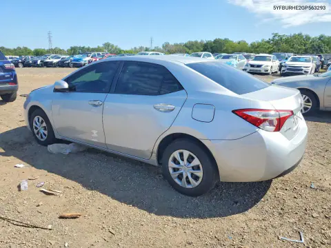 2016 Toyota Corolla L VIN 5YFBURHE2GP563293 фото 2