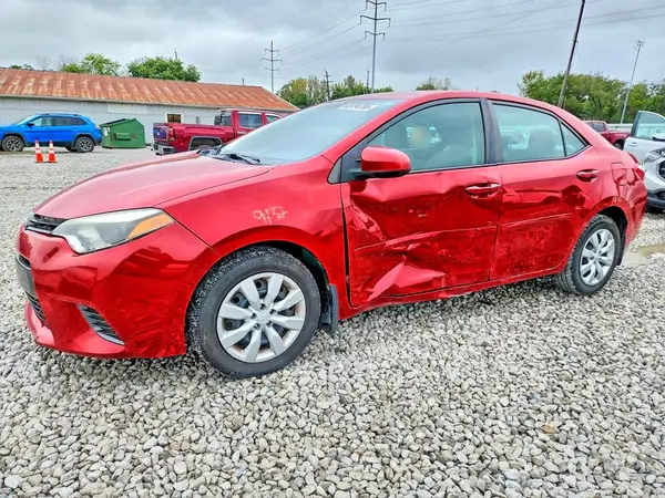 2T1BURHE5GC547962 — 2016 Toyota Corolla, Боковая часть (Side), фото до ремонта