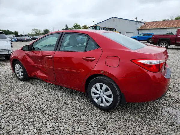 2T1BURHE5GC547962 — 2016 Toyota Corolla, фото 2 с аукциона Copart, Боковая часть