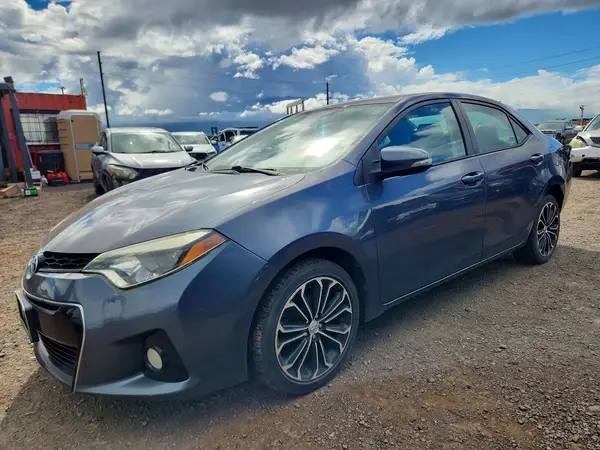 5YFBURHE1GP393086 — 2016 Toyota Corolla, Задняя часть (Rear End), фото до ремонта