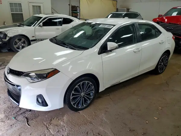 5YFBURHE2GP540404 Toyota Corolla 2016 — повреждение Передняя часть, фото до ремонта