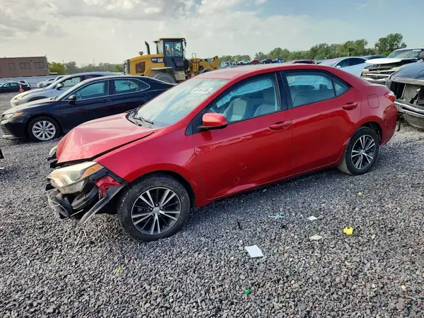 5YFBURHE0GP561235 — 2016 Toyota Corolla, Передняя часть (Front End), фото до ремонта