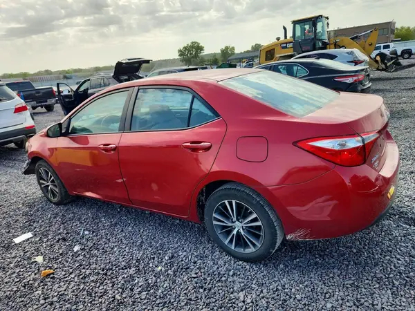 2016 TOYOTA COROLLA VIN 5YFBURHE0GP561235 фото 2
