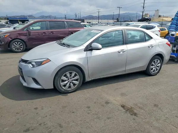 2T1BURHE8GC524966 — 2016 Toyota Corolla, Передняя часть (Front End), фото до ремонта