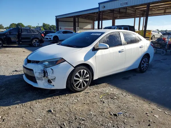 5YFBURHE7GP398020 — 2016 Toyota Corolla, Передняя часть (Front End), фото до ремонта