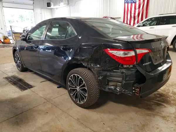 2T1BURHE3GC673026 — 2016 Toyota Corolla, фото 2 с аукциона Copart, Задняя часть