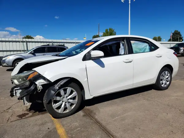 5YFBURHEXGP510695 — 2016 Toyota Corolla, Передняя часть (Front End), фото до ремонта