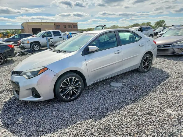 5YFBURHE3GP397642 — 2016 Toyota Corolla, Град (Hail), фото до ремонта