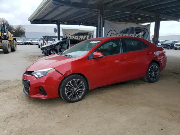 5YFBURHE2GP432221 Toyota Corolla 2016 — повреждение Передняя часть, фото до ремонта
