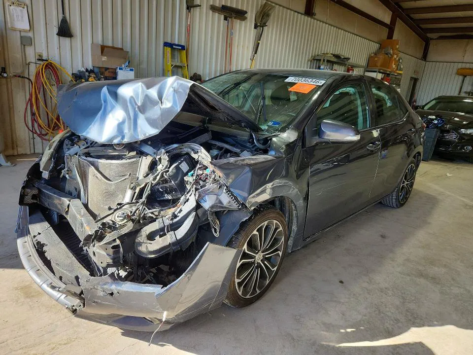 2016 TOYOTA COROLLA VIN 2T1BURHE0GC663618 фото 1