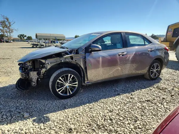 2T1BURHE1GC643507 — 2016 Toyota Corolla, Передняя часть (Front End), фото до ремонта