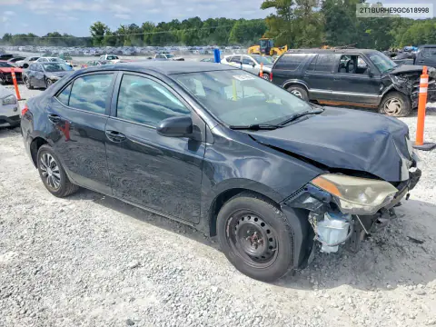 2016 Toyota Corolla L VIN 2T1BURHE9GC618998 фото 4