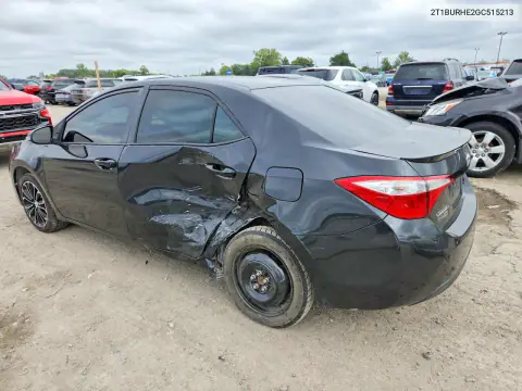 2016 Toyota Corolla S Plus VIN 2T1BURHE2GC515213 фото 2