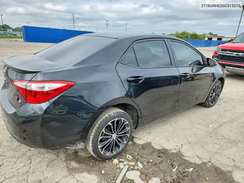 2016 Toyota Corolla S Plus VIN 2T1BURHE2GC515213 фото 3