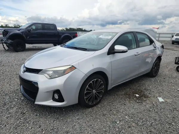 2T1BURHEXGC601045 — 2016 Toyota Corolla, Задняя часть (Rear End), фото до ремонта