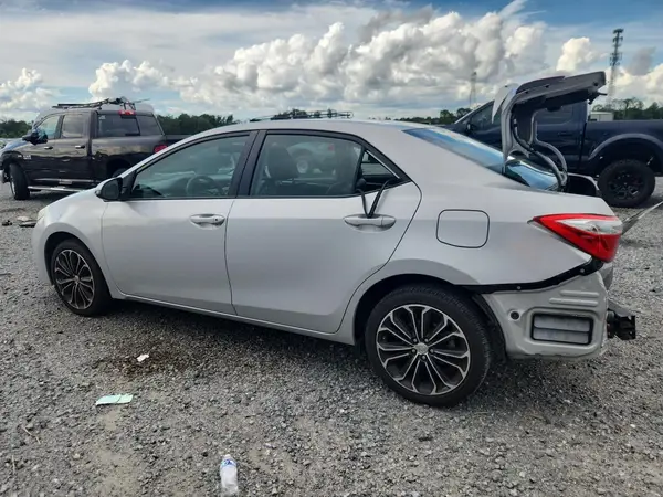 2T1BURHEXGC601045 — 2016 Toyota Corolla, фото 2 с аукциона Copart, Задняя часть