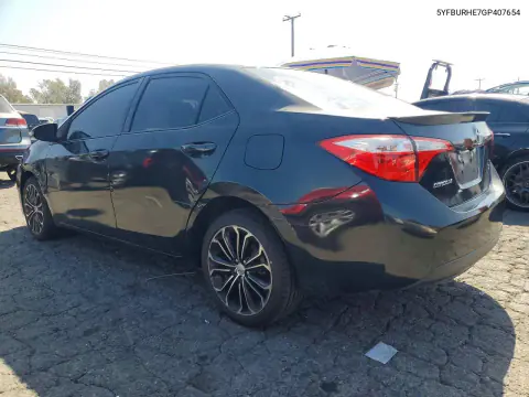 2016 Toyota Corolla S Plus VIN 5YFBURHE7GP407654 фото 2