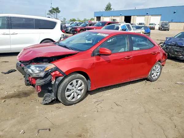 2T1BURHE1GC693436 — 2016 Toyota Corolla, Задняя часть (Rear End), фото до ремонта