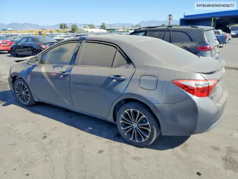 2016 Toyota Corolla S Plus VIN 5YFBURHE9GP405677 фото 2