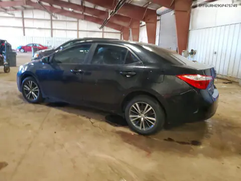 2016 Toyota Corolla Le Plus VIN 5YFBURHE9GP475745 фото 2