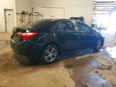 2016 Toyota Corolla Le Plus VIN 5YFBURHE9GP475745 фото 3