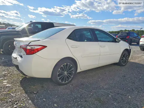 2016 Toyota Corolla S Plus VIN 2T1BURHE8GC702357 фото 3