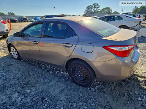 2T1BURHE4GC657692 — 2016 Toyota Corolla, фото 2 с аукциона Copart 19.10.2026, Боковая часть