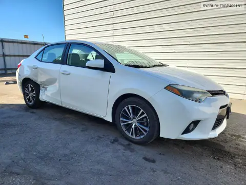 2016 Toyota Corolla Le Plus VIN 5YFBURHE0GP409181 фото 4