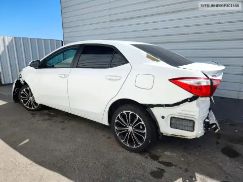 2016 Toyota Corolla S Plus VIN 5YFBURHE5GP401688 фото 2