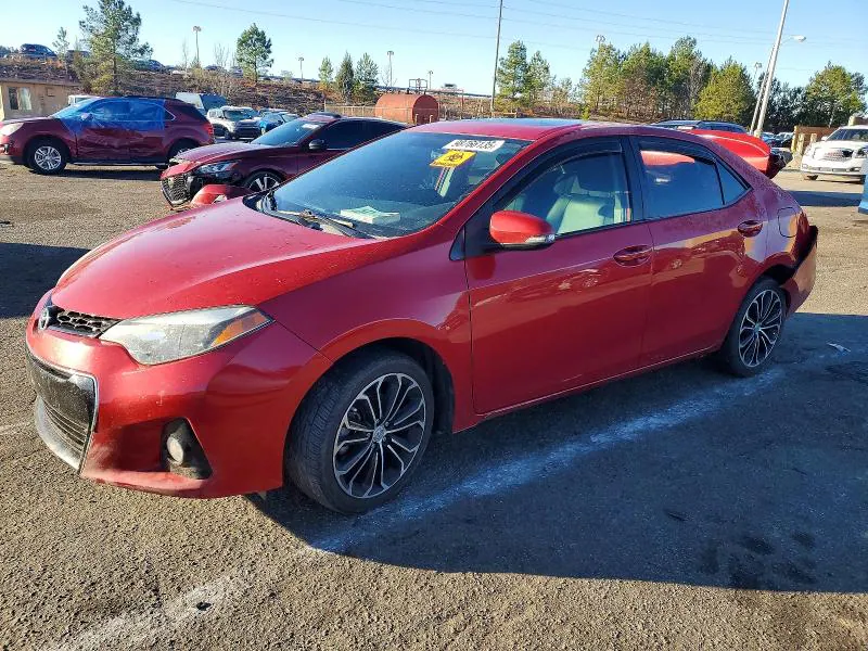 2016 TOYOTA COROLLA VIN 2T1BURHE2GC588890 фото 1
