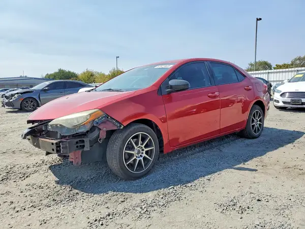 2T1BURHEXHC951213 — 2017 Toyota Corolla, Передняя часть (Front End), фото до ремонта