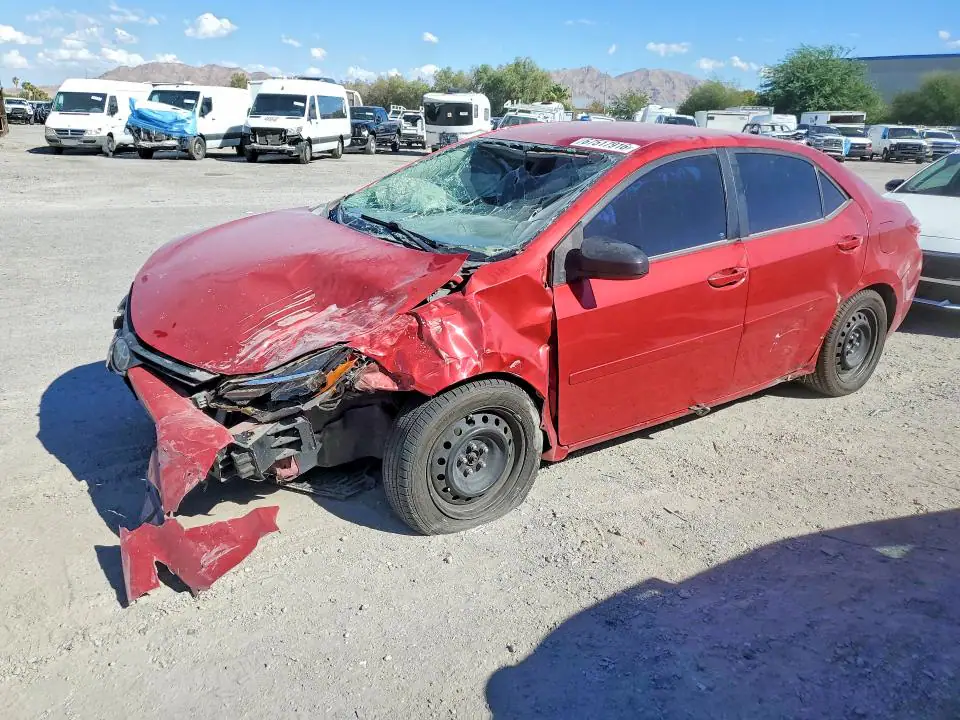 2T1BURHE4HC914464 Toyota Corolla 2017 — повреждение Передняя часть, фото до ремонта
