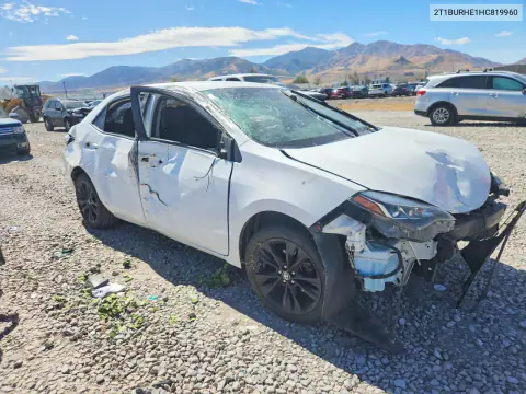 2017 Toyota Corolla Se VIN 2T1BURHE1HC819960 фото 4