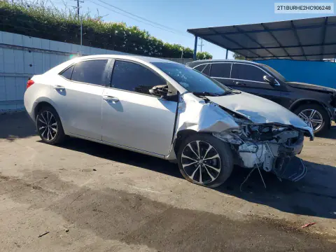 2017 Toyota Corolla Se VIN 2T1BURHE2HC906248 фото 4