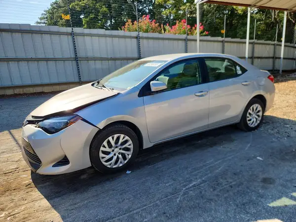 5YFBURHE7HP734329 — 2017 Toyota Corolla, Передняя часть (Front End), фото до ремонта