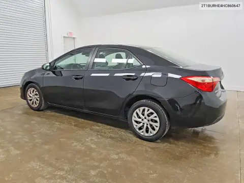 2T1BURHE4HC860647 — 2017 Toyota Corolla, фото 2 с аукциона Copart 15.10.2026, Передняя часть